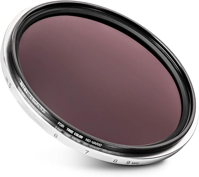NiSi 67mm Swift VND Mist Kit - True Colour 1-5 & 4 Aperture Variable ND + ND16 Filter + Black Mist Diffusion Effect + Adapter Ring