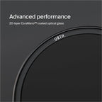 Urth 77mm Magnetic Ethereal Black Mist ½ Diffusion Lens Filter (Plus) — Cinematic Effect, 20-Layer Nano-Coated Light Dispersing Particles