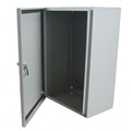 Electrical Enclosure Box 24" x 16" x 10" Carbon Steel Electrical Junction Boxes Wall Mount Waterproof Dustproof Metal Box with Safety Locks for Outdoor Indoor Use