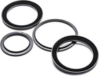 NiSi - Brass Pro 77mm to 82mm Step-Up Ring - Threaded Stepping Adapter Ring, 77mm Male Lens Attachment 82mm Female Filter and Accessory Thread - Matte Black Finish to Prevent Reflections, Brass Alloy