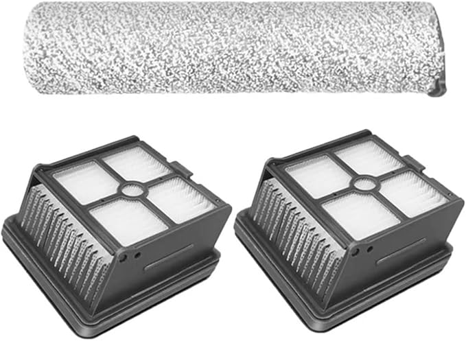 Hand-held Floor Scrubbers Roller Brush Hepa Filter Parts。Compatible For Tineco Floor One S3 / IFloor 3 。Wet Dry Vacuum Cleaner Replacement Spare (Color : Set D)