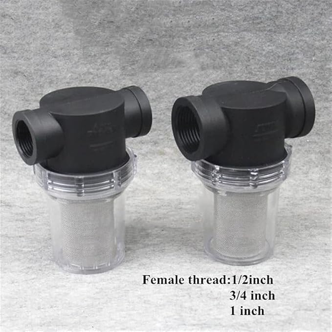 1pc Inline Strainer Kit - High Pressure Filter for Farm Equipment & Garden Hose Systems(1/2")
