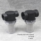 1pc Inline Strainer Kit - High Pressure Filter for Farm Equipment & Garden Hose Systems(3/4")