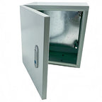 Electrical Enclosure Box 12" x 12" x 8" Carbon Steel Electrical Junction Boxes Wall Mount Waterproof Dustproof Metal Box with Safety Locks for Outdoor Indoor Use