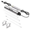 HQUA-TWS-12 Ultraviolet Water Purifier Filter for Whole House Water Purification,12GPM 120V, 1 Extra UV Lamp + 1 Extra Quartz Sleeve