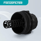 FOCUSFILTER 15620-0S010 OEM Grade Oil Filter Housing Cap, for Toyota Tundra 5.7L V8 2007-2013, Sequoia 5.7L V8 2008-2019, Land Cruiser, Lexus LX570 2007-2019, Replaces 15620-38010, 917-016