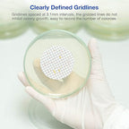 SimPure MCE Gridded Membrane Filter Sterile, 47mm Diameter and 0.45um Pore Size, Individual Pack Membrane Disc Filter, Hydrophilic Filter Paper, Pack of 2000