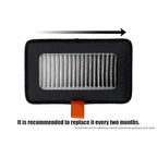 HEPA 13 + Activated Carbon Ultra Air Filter for Bambu Lab X1C、X1、P1S 3D Printer,Easy to Install 3D Printer Accessories Ultra-Absorption, Can Effectively Remove PM2.5 and UFPs