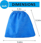 Cloth Filter for Craftsman 2&2-1/2 Gal. Shop Vac 916949, 9-16949, MICROLINED (3 Pack)