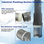 3" Stainless Steel Filter DN80 Suction Strainers Used to Remove Debris and Reduce Solid Entry（1pcs）