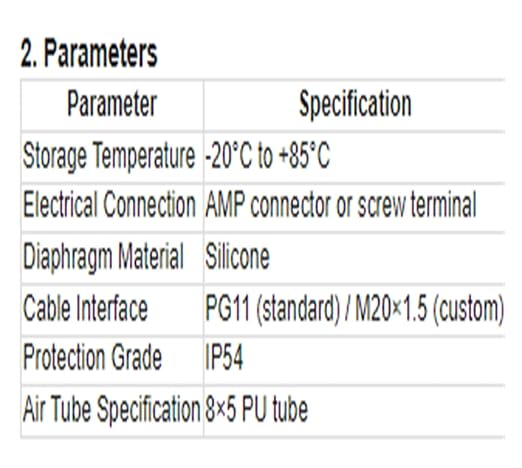 1pcs 604 Micro Differential Pressure Switch - 20-1000Pa Adjustable Air & Gas Sensor for HVAC Systems, Ventilation, Filter, Duct Alarm Use(50-500pa)