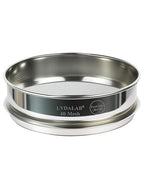 All 304 Stainless Steel 40 Mesh Test Sieve (0.45mm Aperture), 8 Inch/20cm Diameter, Lab Sifter & Soil Strainer, Standard Analysis Screen for Medium Powder, Ceramics & Geology
