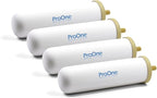 ProOne 9-Inch Gravity Water Filter Replacement G-Series 4-Pack - Universally Compatible with Gravity Water Filter Systems - NSF/ANSI Certified to Reduce Lead, Reduce Microplastics, & Total PFAS
