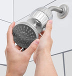 AquaBliss Heavy Duty Shower Filter – Advanced 30x Filtration - Universal Multi-Stage Shower Head Filter Reduces Chemicals, Chlorine & Odors - Oil Rubbed Bronze (SF500)