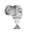 PneumaticPlus SAR200T-N02BG Compressed Air Pressure Regulator 1/4" NPT, T-Handle, Gauge & Bracket