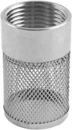 Dia Hose Inlet Suction Strainer Filter, Stainless Steel Water Pump Filter for Garden Irrigation, High Pressure Water Pump, Sprayer & Plumbing Systems (36mm)