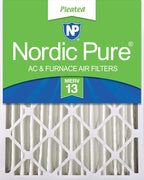 Nordic Pure 16x20x4 (Actual Size: 15 1/2 x 19 1/2 x 3 5/8) Pleated MERV 13 Air Filter 1 Pack