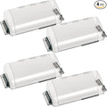 4 Pack Adjustable Air Vent Deflector, 9”-15” Transparent Deflector for Ceiling Registers, Floor, Sidewall (4)