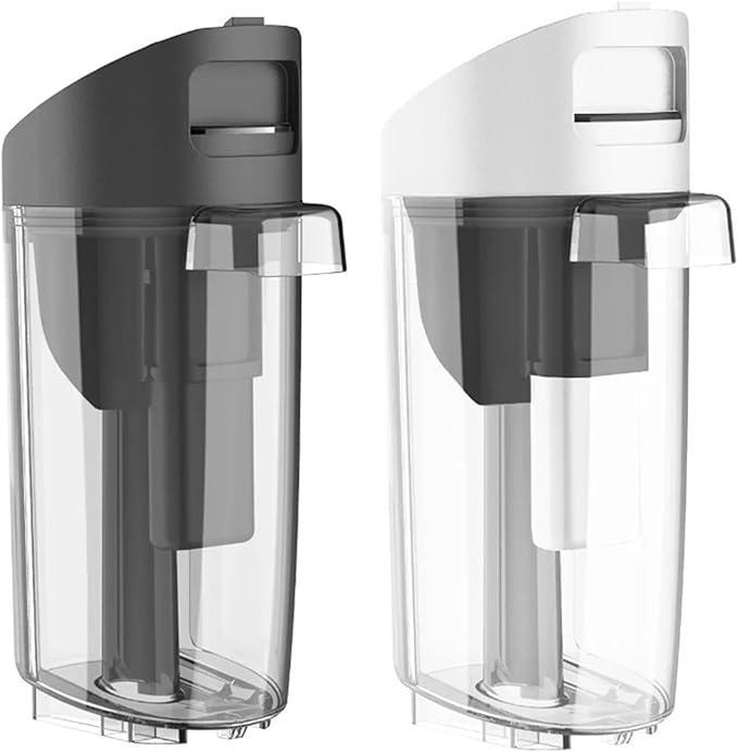 Replacement Clean/Dirt Water Tank,Compatible For Tineco, IFloor 3 Breeze/Floor One S3 Wet Dry Vacuum Cleaner Accessories Parts Large Capacity(Black clean)