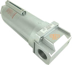 3/4" NPT SUPER DUTY Industrial Grade Particulate Filter/Water Trap For Air Compressor Compressed Air Lines, 5u With Metal Bowl (MANUAL DRAIN)