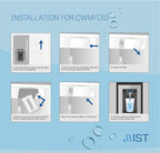 Mist Refrigerator Water Filter Replacement Compatible with WF2CB, PureSource2, FC100, 9916, 469916, 1 Pack