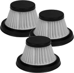Horsepower Duck Replacement filters for Handheld Portable Vacuum, AS SEEN ON TV, Helps Remove Dust, and Allergens, and helps Keep your Duck Working its Best (Vacuum Not Included)