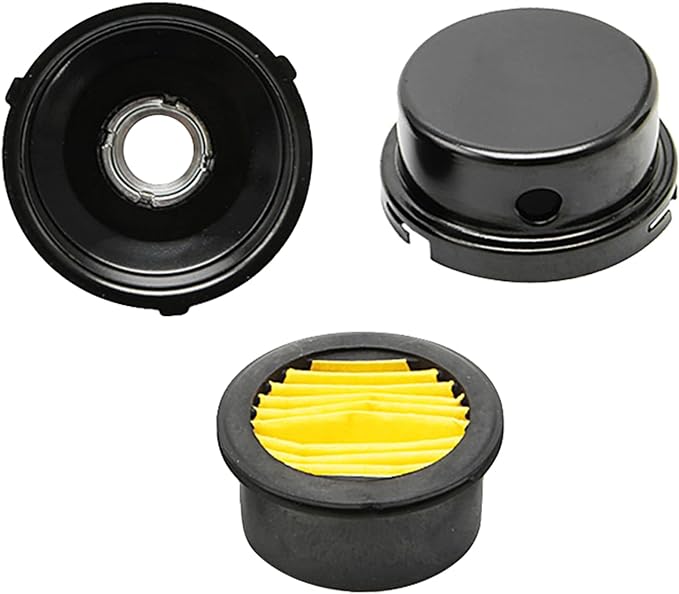 1/2" Thread Male Thread Diameter 20mm Air Compressor Silencer Filter, Thread Metal Air Compressor Intake Filter Sound Muffler Silencer, Air Compressor Replacement Parts