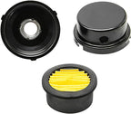 1/2" Thread Male Thread Diameter 20mm Air Compressor Silencer Filter, Thread Metal Air Compressor Intake Filter Sound Muffler Silencer, Air Compressor Replacement Parts