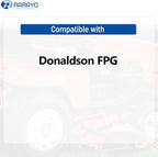 G057512 Air Cleaner Housing with P821575 & P822858 Filter Compatible with Donaldson FPG Replacement Part Number 4215896M91，03782600，23378，809218，809218B