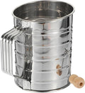 Sifting Strainer Fine Mesh Screen Stainless Steel Powdered Sugar Net for Cake Baking Filter Random Style