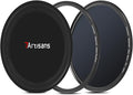7artisans Nano Magnetic Filter UV Filter ND Light Reduction Filter/CPL Polarization Filter/GND Gradient Filter/Black Mist 1/4 Portrait Photography Filter Suitable for Lens(82mm CPL)
