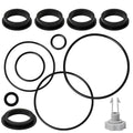 Sand Filter Pump O-Ring Replacement Kit (12-Piece) - Compatible with Intex/Krystal Clear Models 26641EG, 28645EG & Part 25013 Air Release Valve - Pool Filter Gasket Seals Set