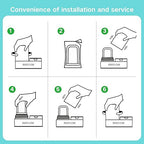 Sinks-Mounted faucetfilterefficientwaterpurificationsystemeffectivelyremovesunpleasantchlorineodorand impurities, suitablefor15/16 13/15 inch and 3/4 inch Kitchen (Gray)