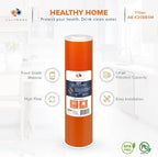 Aquaboon 20x4.5" Whole House Water Filter Cartridge – Premium KDF Heavy Metal Removal – Fits DB20P Housings 1 Pack