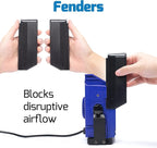 WEP 948DQ-I Fume Extractor Tool with Double Filtering, Helping Hands, Adjustable Tilt Angle, Fenders for Soldering Station, Soldering Iron with 6 Filtration Adsorbers