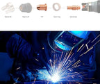 fits Harbor Freight Titanium Plasma65 TI-PC65 iPT-65 56255 56811 59182 58895 59164 Plasma cutter consumables Nozzles Electrodes Cups kits (20pk Electrodes + nozzles)