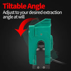 YIHUA 948DQ-I Solder Fume Extractor Fan Solder Smoke Absorber Remover Tiltable Angle with 8 Extra Fan Filters for Soldering Wood Burning and more
