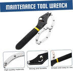 2pcs Adjustable Oil Filter Wrench Tool for Easy Removal of Oil Filters Compatible with Small to Medium Trucks and Farm Equipment