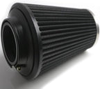 Big Sucker cone Air filter intake for harley air Cleaner Sportster Softail fatboy heritage dyna touring street road king Glide (Nake - Chromed, Type A : For Sportster XL models)