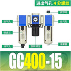 Gas Source Processor Pressure regulating Valve Two-Piece GFC200-08 Filter Pressure reducing Valve GFR Triple Piece GC300-10(GC400 15 Triple Joint)