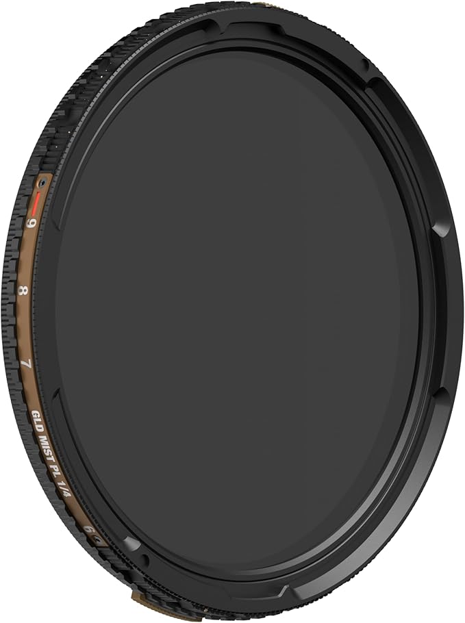 PolarPro - Chroma VND/PL - McKinnon Series - 6-9 Stops - Gold Mist - 67mm