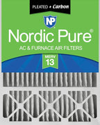 Nordic Pure 20x25x5 (Actual Size: 19 3/4 x 24 3/4 x 4 3/8) Lennox X6673 X6675 Replacement AC Filter MERV 13 + Carbon 1 Pack