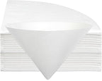 100 Pcs Fryer Oil Filter, 10 inch Non-Woven Cooking Oil Filters, Maple Syrup Filter Cones, Beeswax Filters, Deep Fryer Oils Cones for Home, Restaurants, Food Trucks, Kitchen, Cafe