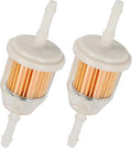25 050 22-S Inline Fuel Filter Am116304 for John Deere Kohler Gy20709 120-436 1/4 Inch and 5/16 Inch Fuel Line Replaces 71-5960 120-436 GY20709 38666 149-2206-01 21541500 98021（2Pack）