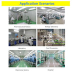 Laminar Flow Hood Filter Replacement Unit Replacement HEPA Filter Compatible with FFU Fan for Air Flow Clean Bench Class 100/ISO 5 Cleanliness 22.44x22.44x3.15in Size