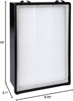 Nispira True HEPA Air Allergy Filter Replacement Compatible with Holmes HAPF600 HAPF600D HAPF600D-U2 Filter B, 4 Packs