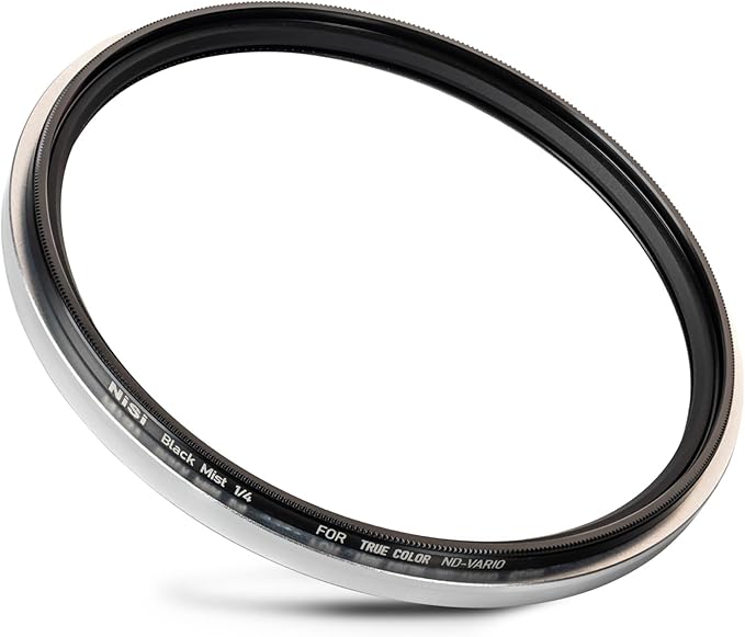 NiSi - 77mm Swift System VND Mist Kit, 1-5 Stop True Color Variable Neutral Density Filter, Swift Adapter Ring, Two Friction-Mounted Filters (ND16 4-Stop, Black Mist 1/4), Photography and Videography