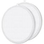 Juexica 2 Pcs Nail Dust Collector Filter Replacement No Spillin Reusable Nail Art Suction Filter Vacuum Fan Dust Collector Extractor Suction Machine Art Salon