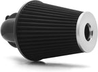Big Sucker cone Air filter intake for harley air Cleaner Sportster Softail fatboy heritage dyna touring street road king Glide (Nake - BLACK, TypeB: Touring 01-07, Softail Dyna 99-15)