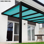 TANG Sun Shade Fabric Roll 8'x141' Shade Cloth for Garden Turquoise Green HDPE Mesh Shading Pergola Cover Replacement Canopy, 95% Blockage Sunshades for Outdoor Patio Backyard Plant